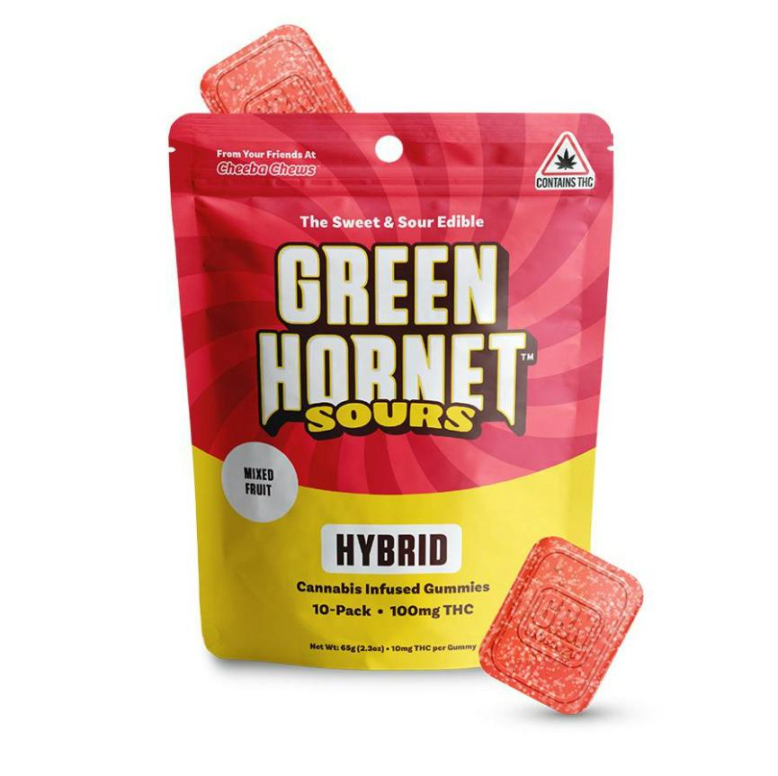 Green Hornet | 100mg | Sours | Mixed Fruit