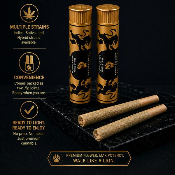 LionPaw | 1g | Runtz Suckers | Infused | 2pk at DABBS Cannabis Dispensary