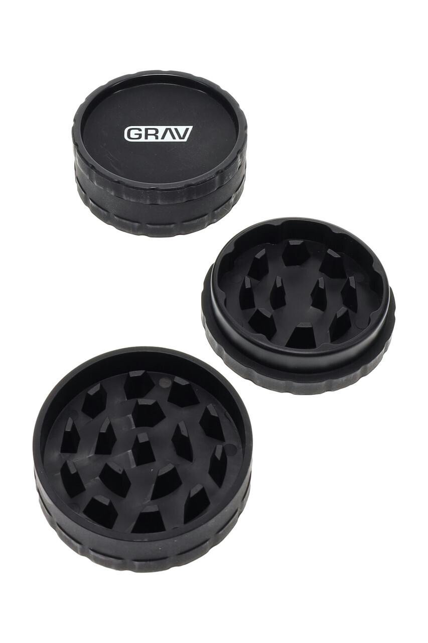 GRAV® Hemp Plastic 2-piece Grinder | GRAV - Smoking Accessories