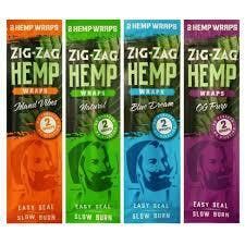 Natural Hemp Wraps [2pk] | Zig-Zag - Hemp Wraps