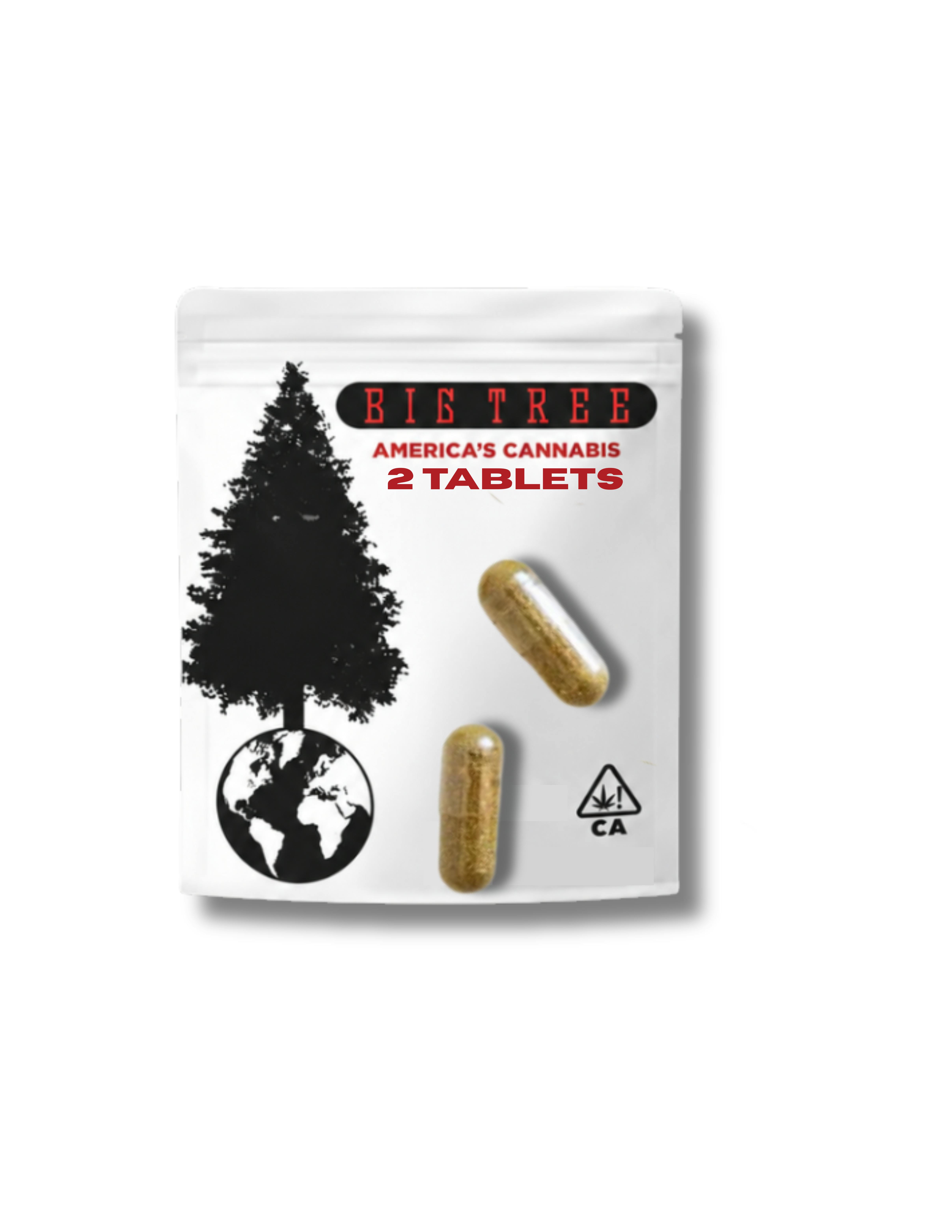 THC Tablets - Indica [2pk] (100mg) | Big Tree - Tablets