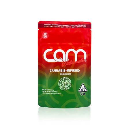 WATERMELON Rosin Gummies (CBD/CBN/THC) | CAM