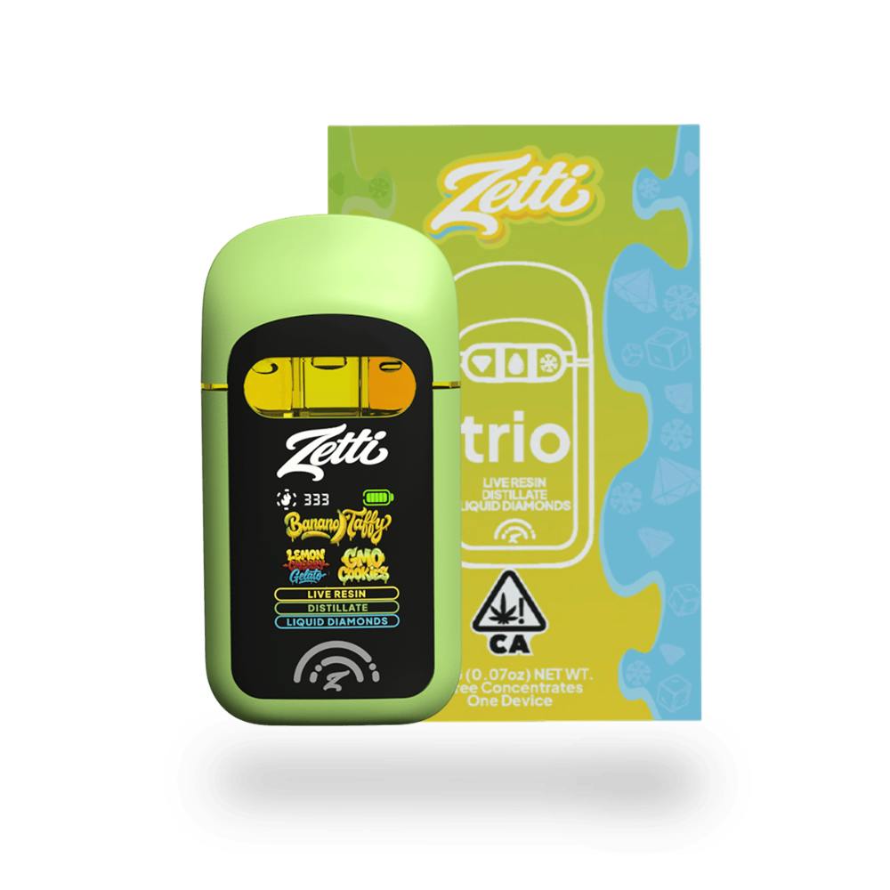 Banana Taffy x LCG x GMO Cookies [1250mg] | Zetti - Trio All In One