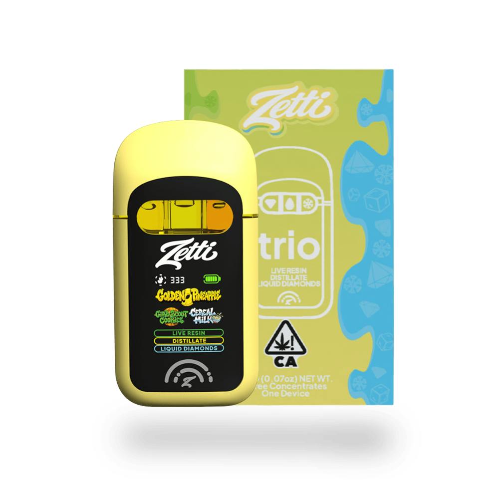 Golden Pineapple x GSC x Cereal Milk [1250mg] | Zetti - Trio All In One