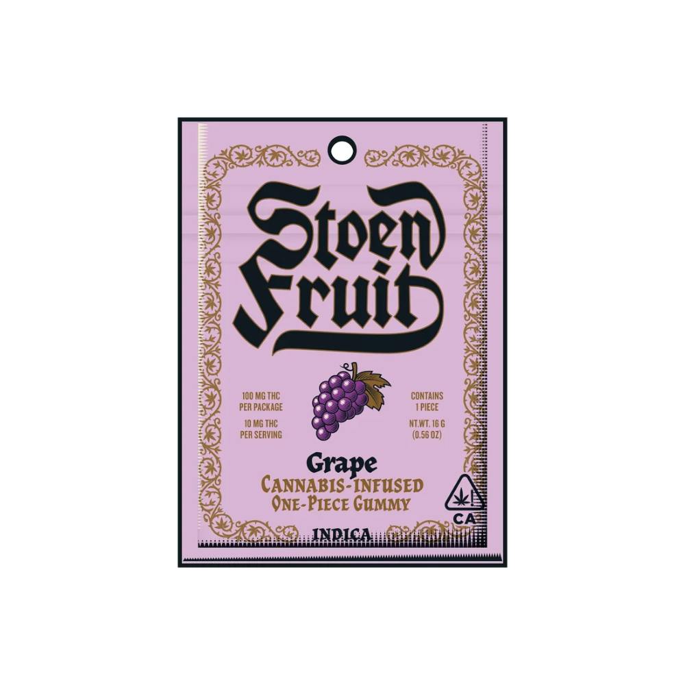 Grape [1pk] (100mg) | Stoen Fruit - Gummies