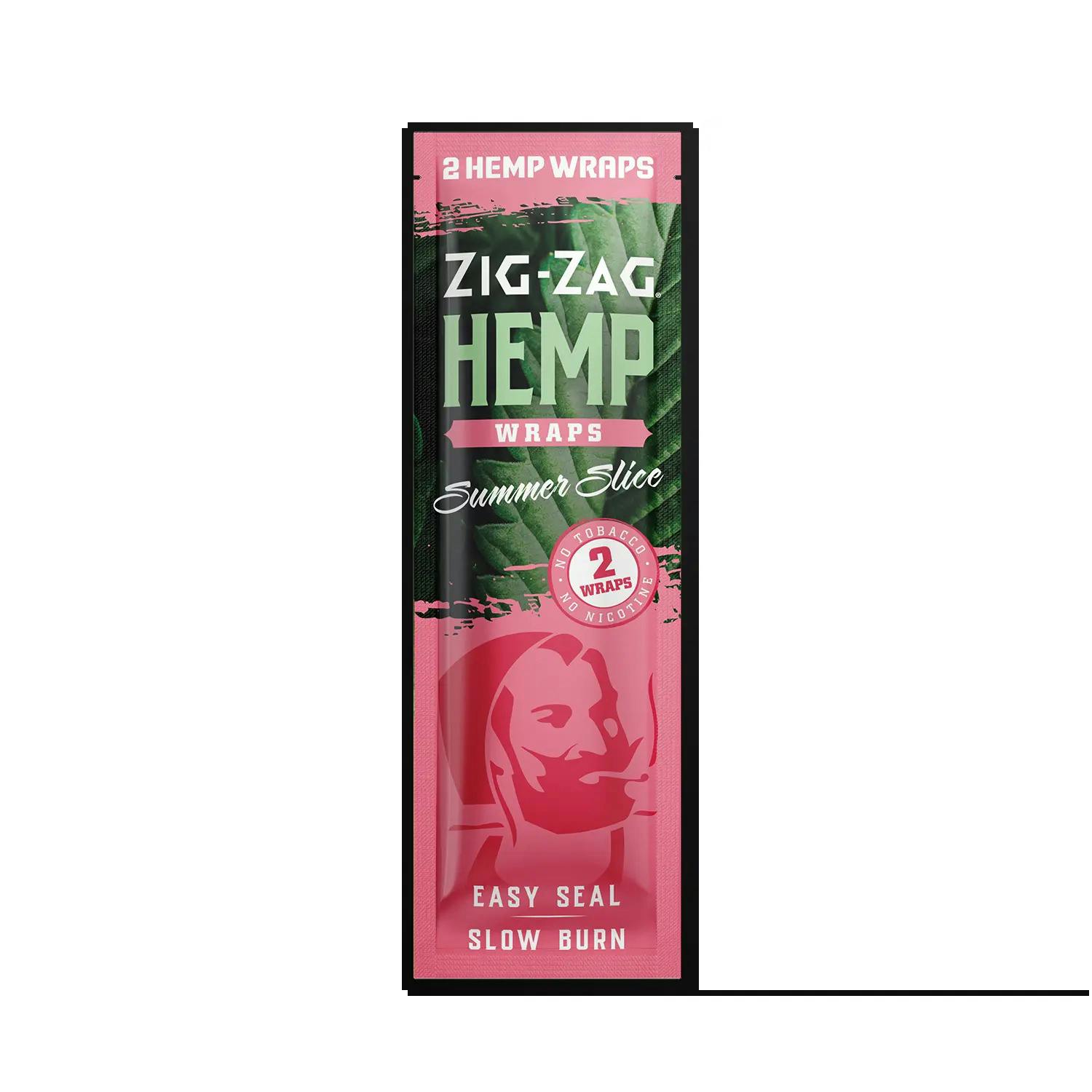 ZIG - ZAG 2PK Hemp Wraps Summer Slice