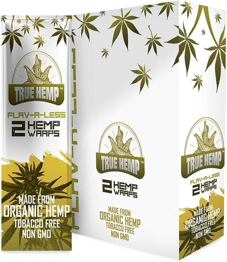 True Hemp Organic Hemp Wraps 2pk at FISHKILL CANNABIS