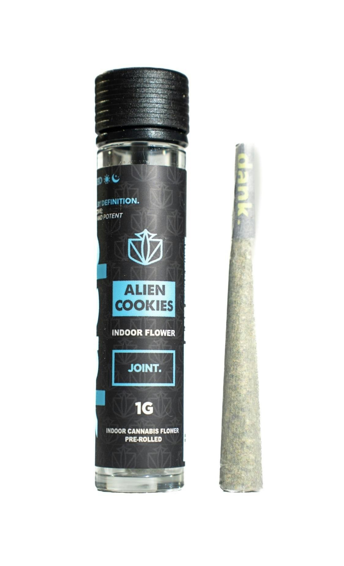 Alien Cookies - 1g Pre-Roll - Dank