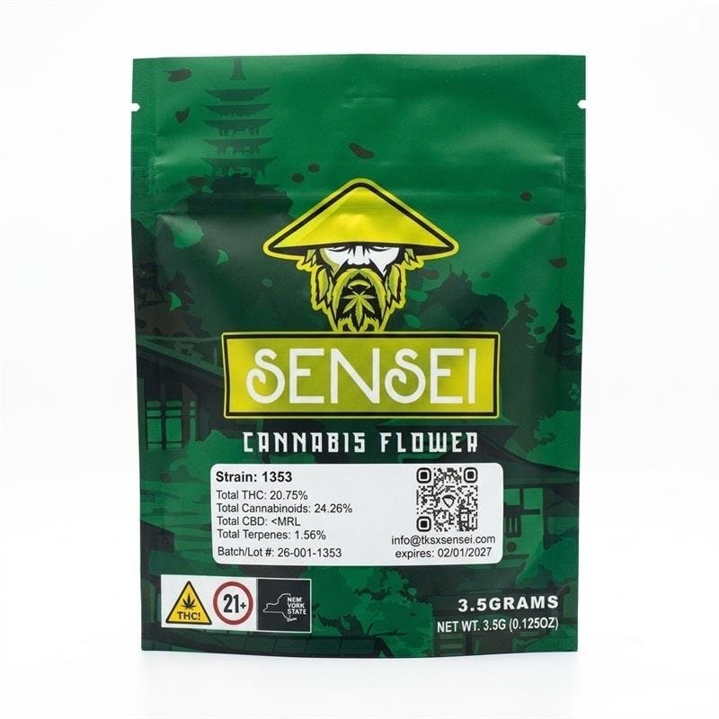 1353 - 3.5g Flower - Sensei