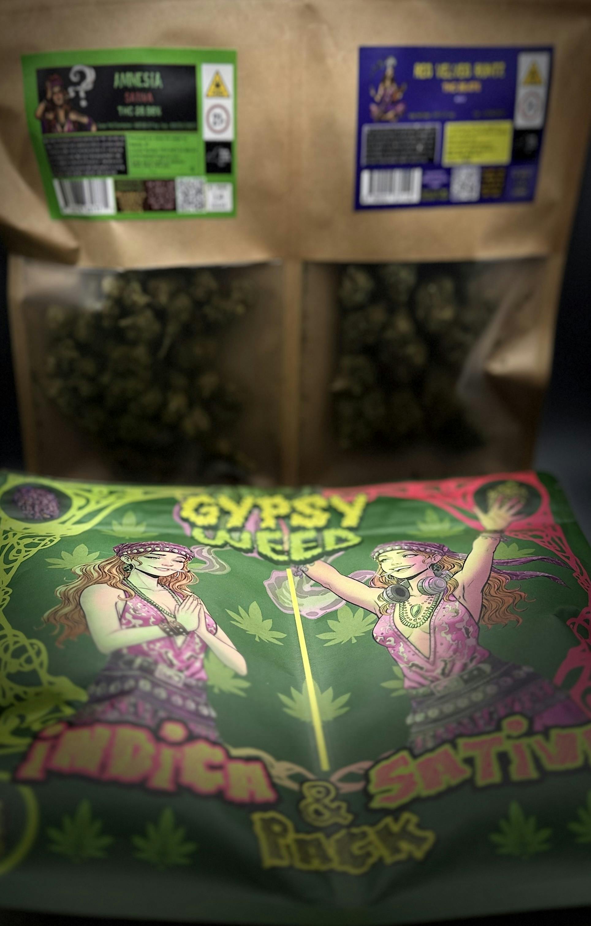 Double Pack | 14g Amnesia + 14g RVR = 28g Flower | Gypsy
