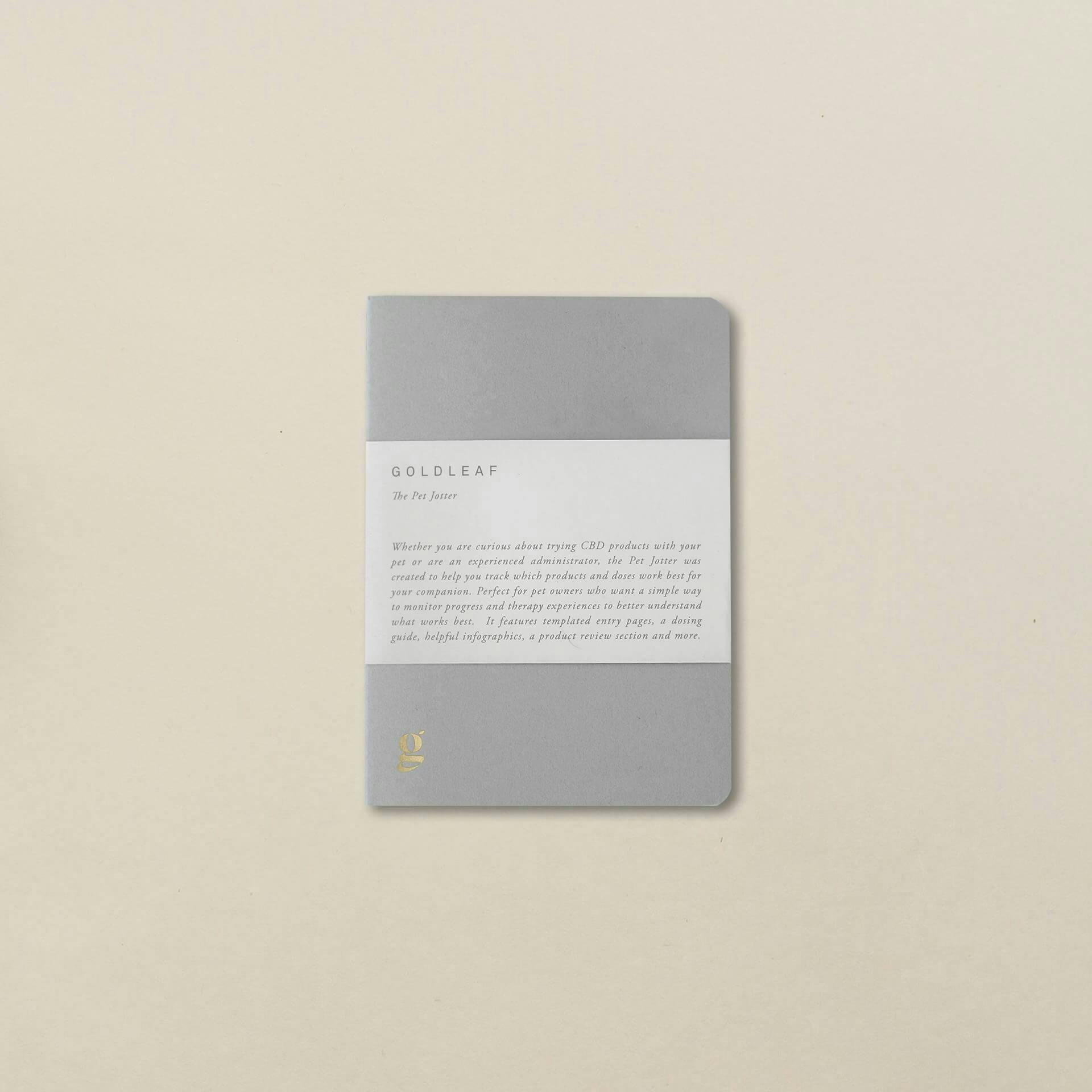 GOLDLEAF - PET JOTTER JOURNAL, NATURAL
