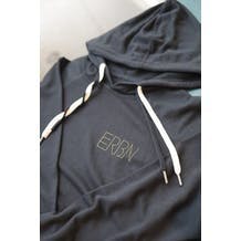 EG SCRIPT HOODIE UNISEX BLACK MEDIUM