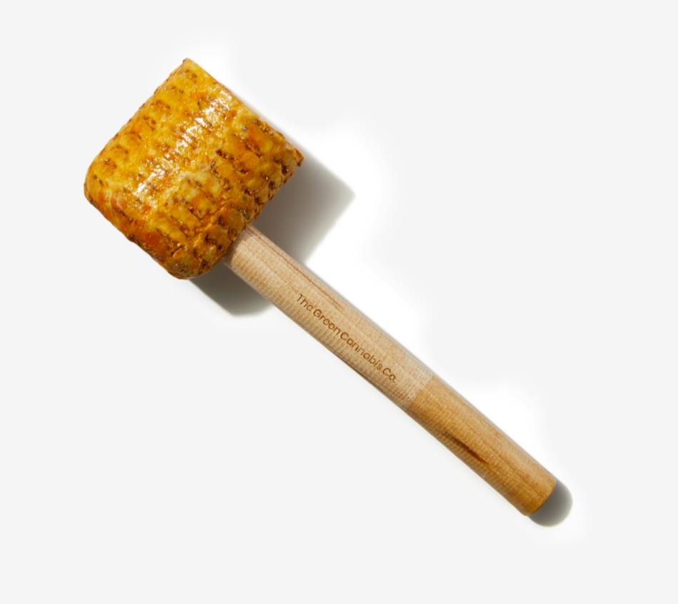 GREEN CANNABIS - Corn Cob Pipe