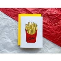 Stonedonut Shop - Greeting Card - SHARE FRIES