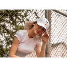 EG - Ball Cap White 3 Bars