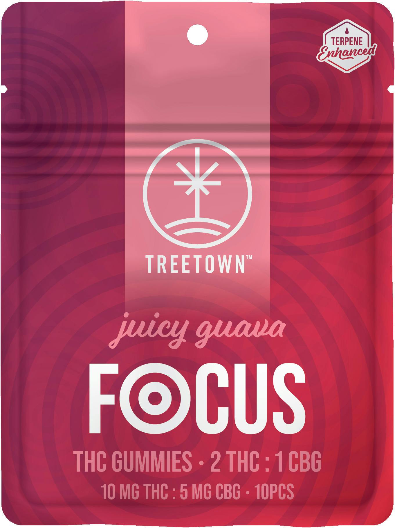 Gummies 150mg l Juicy Guava l Focus 2:1 l TreeTown