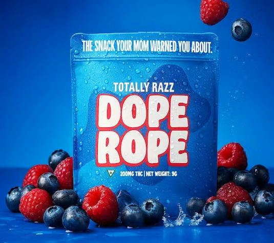 Dope Rope 200mg l Totally Razz l Sauce at Boss Leaf Cannabis Co