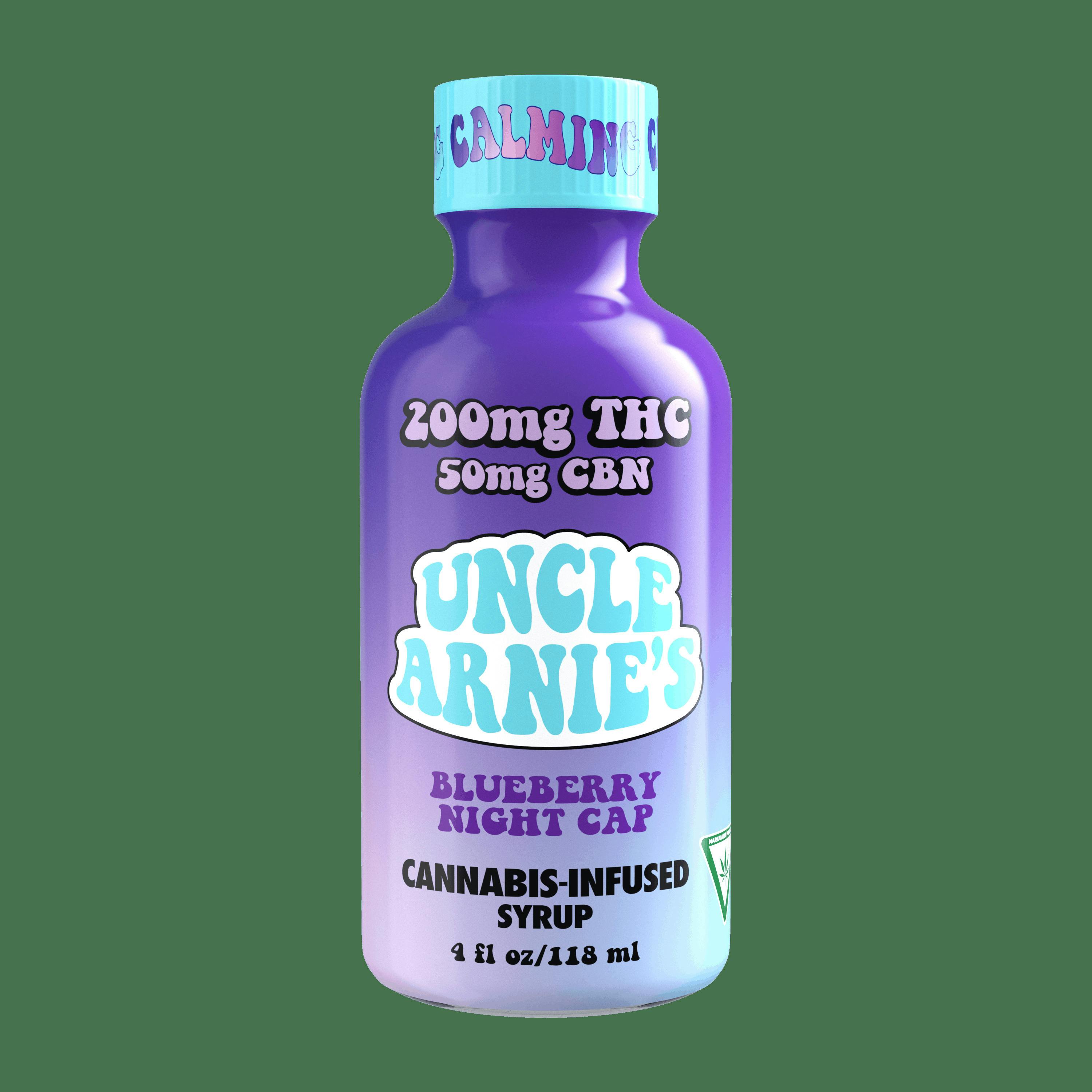 Syrup Drink 250mg l Blueberry Night Cap l Syrup l Uncle Arnie's
