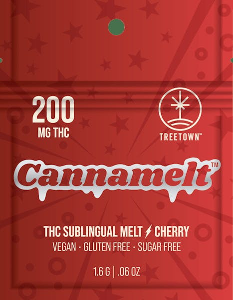 Cannamelt 200mg l Cherry l TreeTown at Boss Leaf Cannabis Co