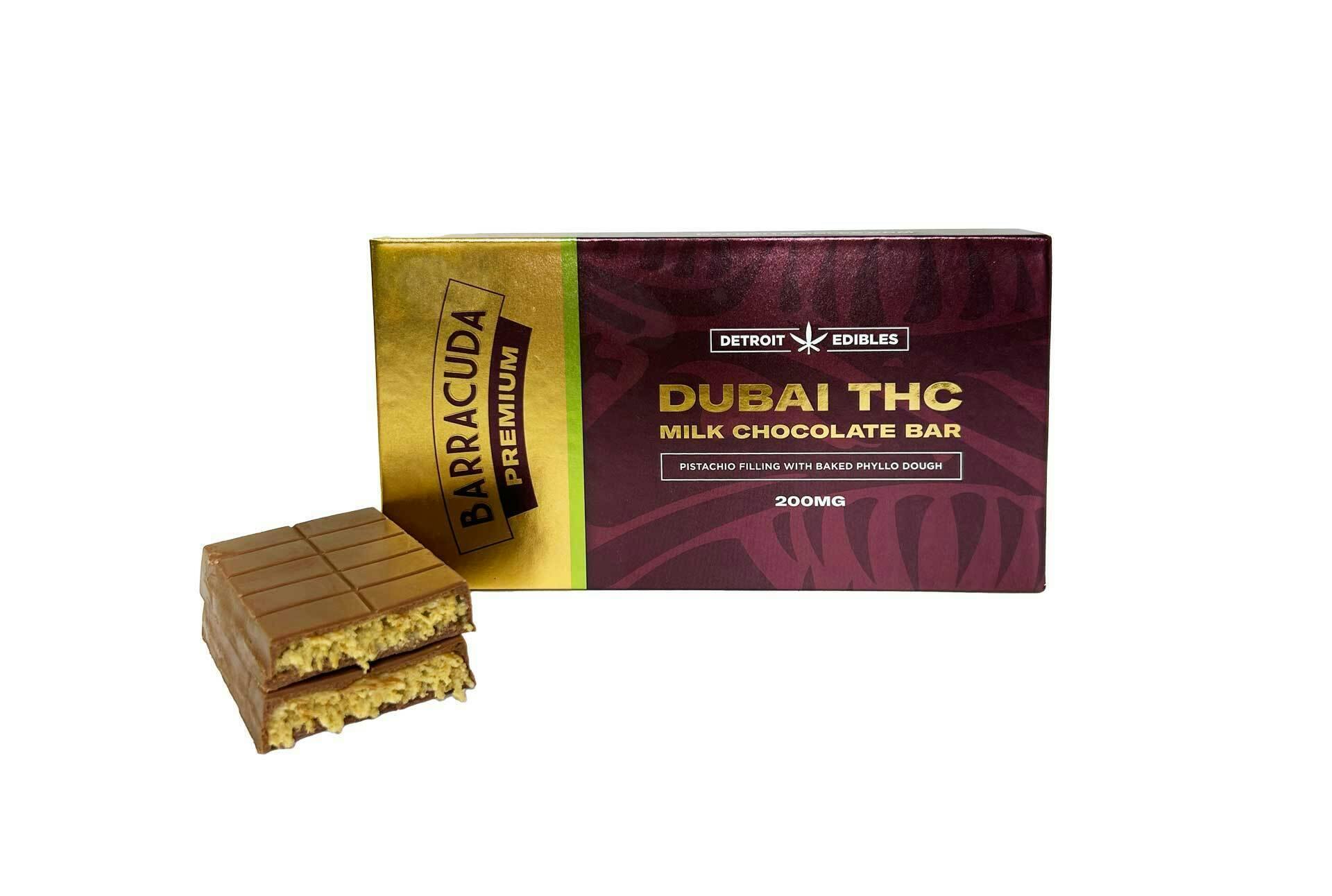 Premium Barracuda Bar 200mg l Dubai l Detroit Edibles