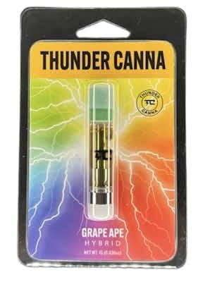 Vape Cart 1g (510) l Grape Ape l Hybrid l Thunder Canna at Boss Leaf Cannabis Co
