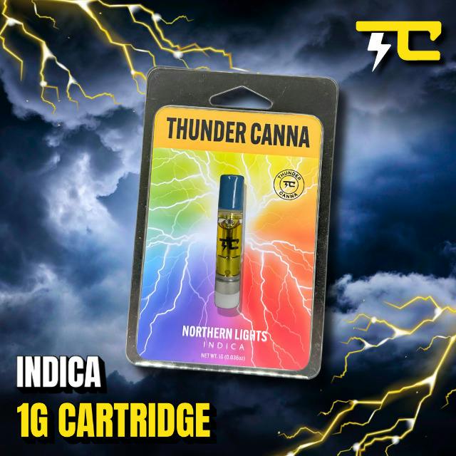 Vape Cart 1g (510) l Northern Lights l Indica l Thunder Canna at Boss Leaf Cannabis Co