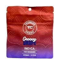 Gummies 200mg l Groovy Grape l Indica l Thunder Canna at Boss Leaf Cannabis Co