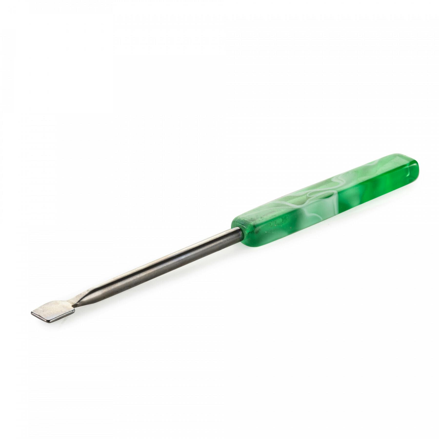 RED EYE GLASS - Dab Tool - 6" - GREEN