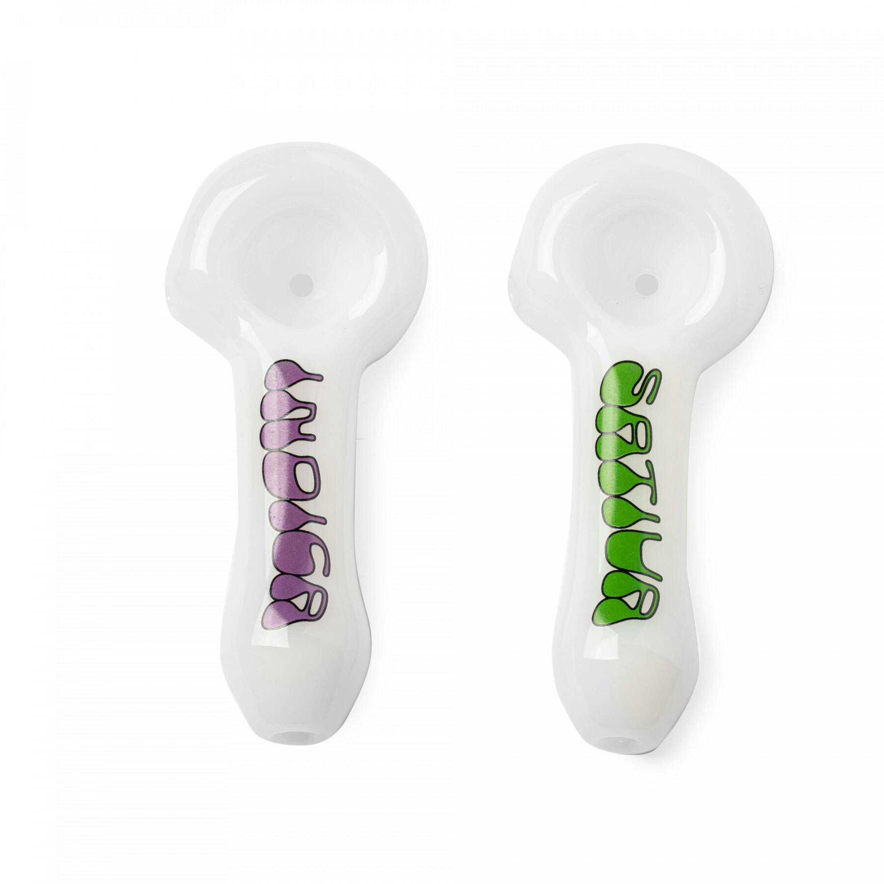 Indica & Sativa Hand Pipe Set - 3.75" - 2PK
