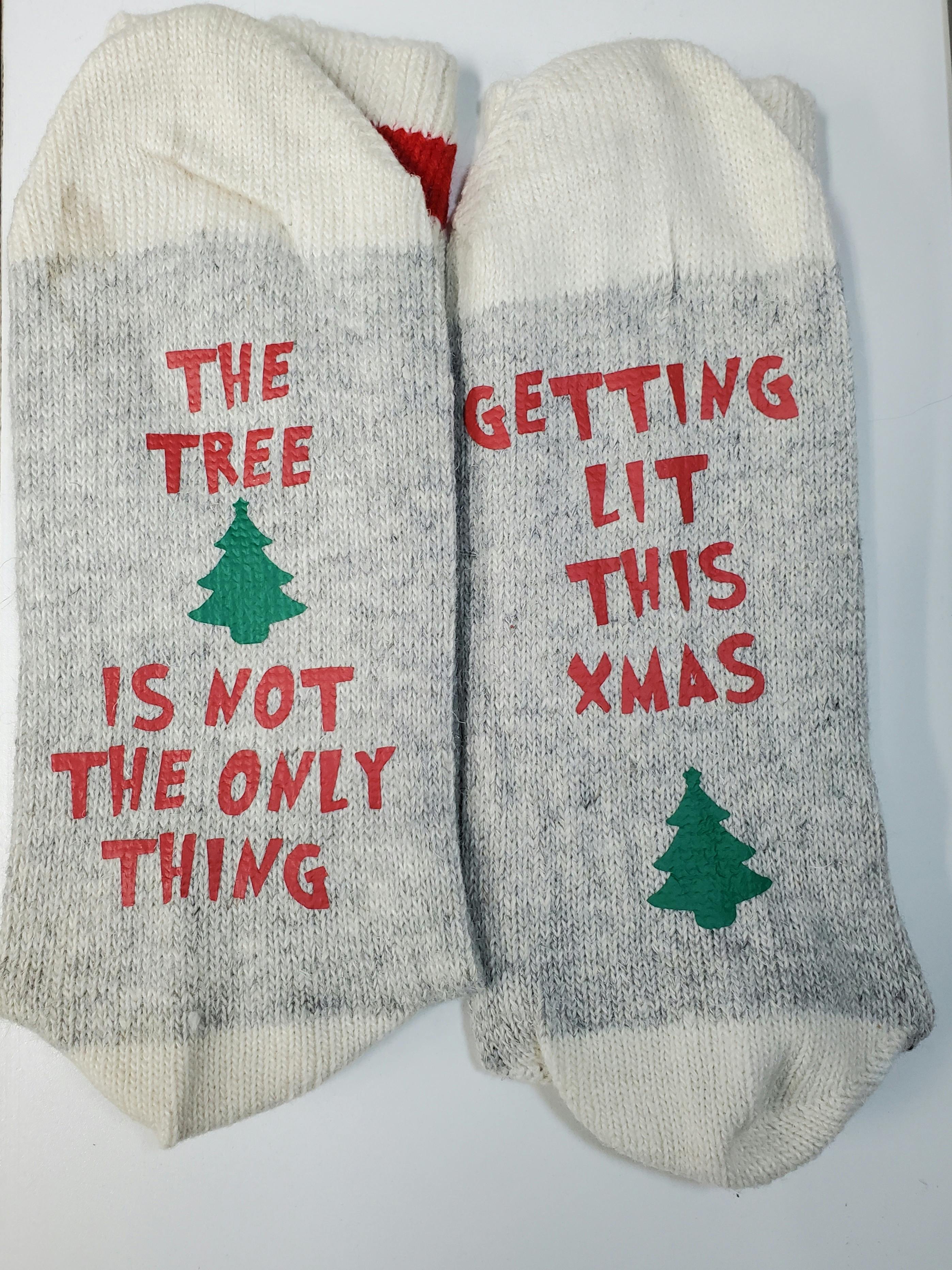 Christmas Tree Socks
