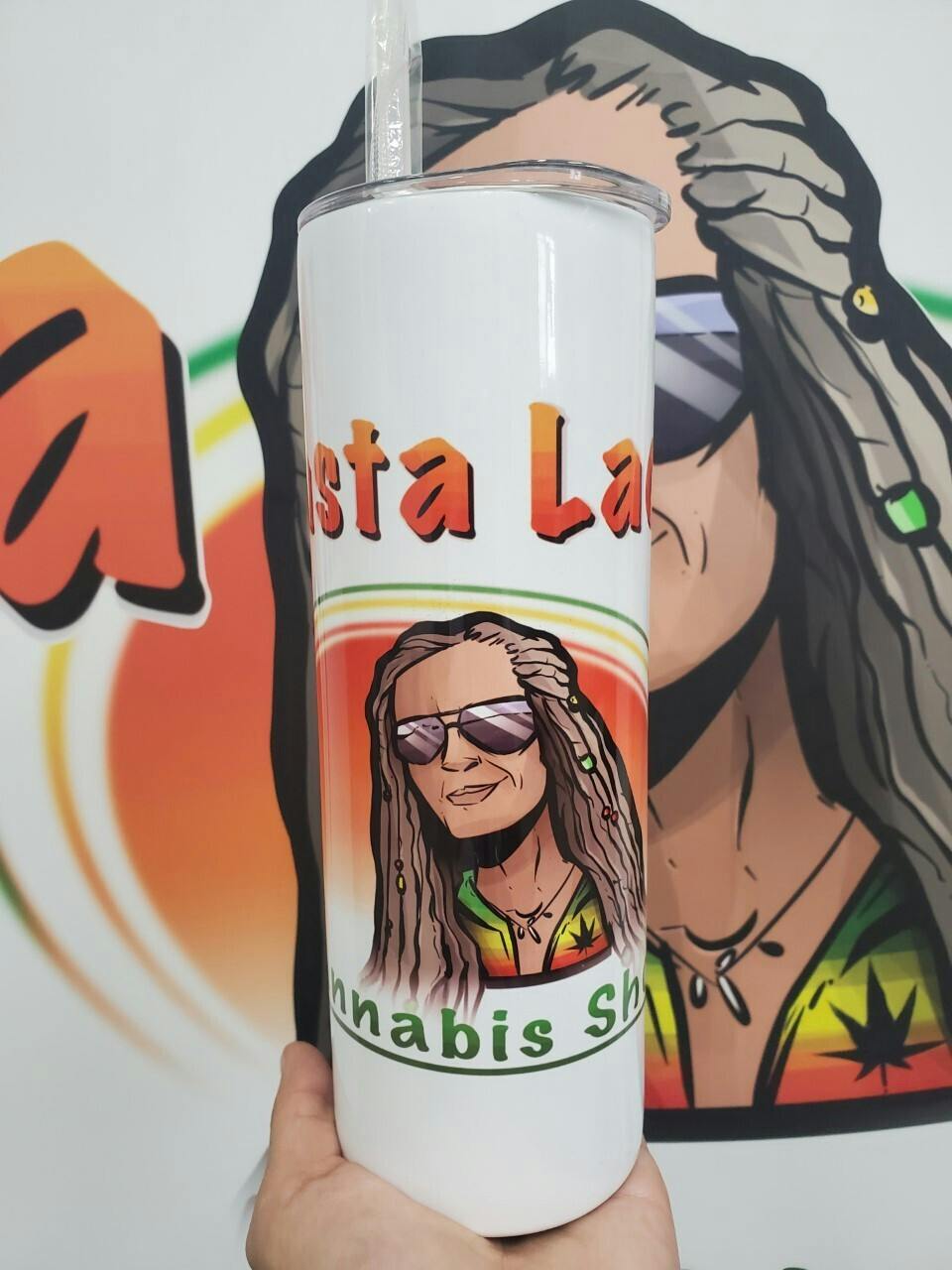 RASTA LADY - Tumbler