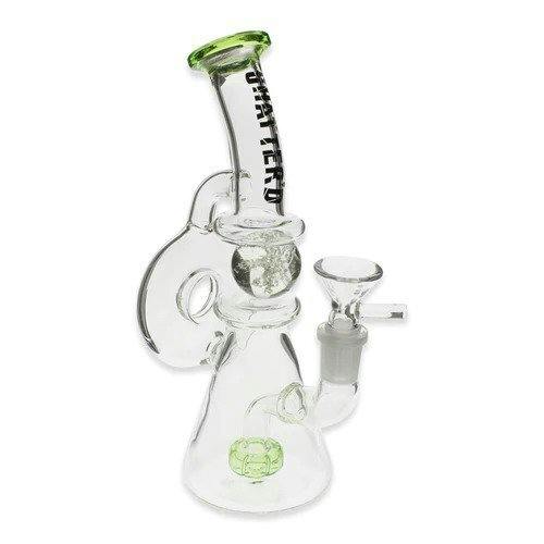 SHATTER'D GLASSWORKS - Moon Beam Recycler Rig
