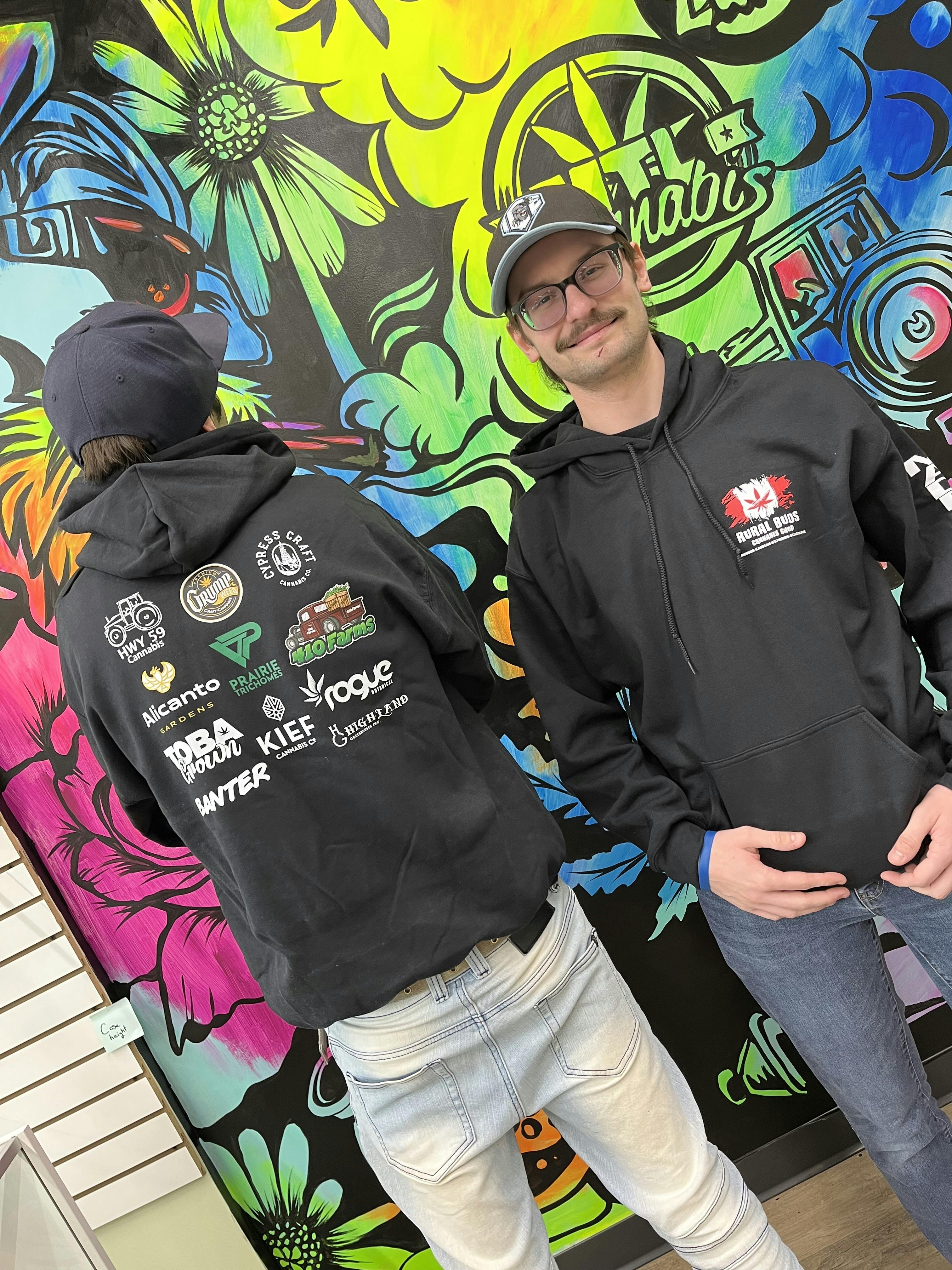 Rural Buds MADE IN MANITOBA Hoodies - 2 XL