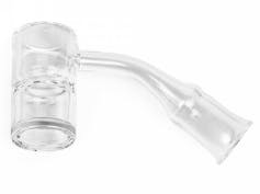 GEAR PREMIUM - Quartz 14mm Female 45 Degree Splash Guard Banger