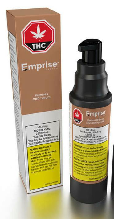 EMPRISE Flawless CBD Serum 0.48g