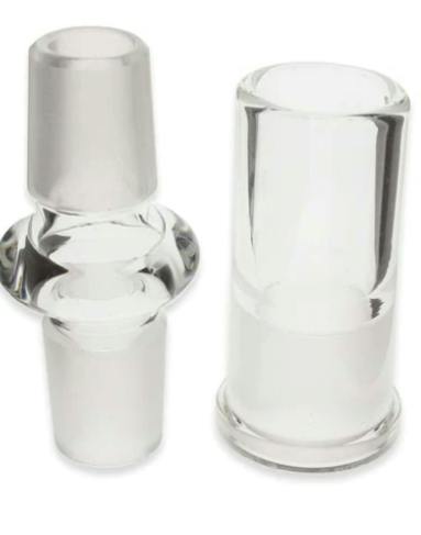 Straight Adapter + Glass Dome Combo - 19mm Male