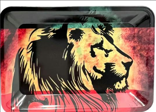 Metal Small Tray - LION