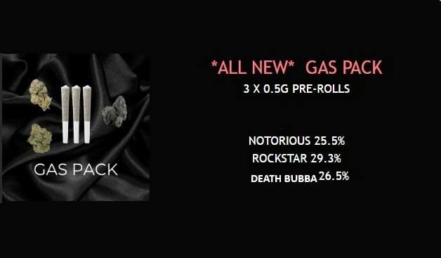 PISTOL AND PARIS Gas Pack PR3X0.5g