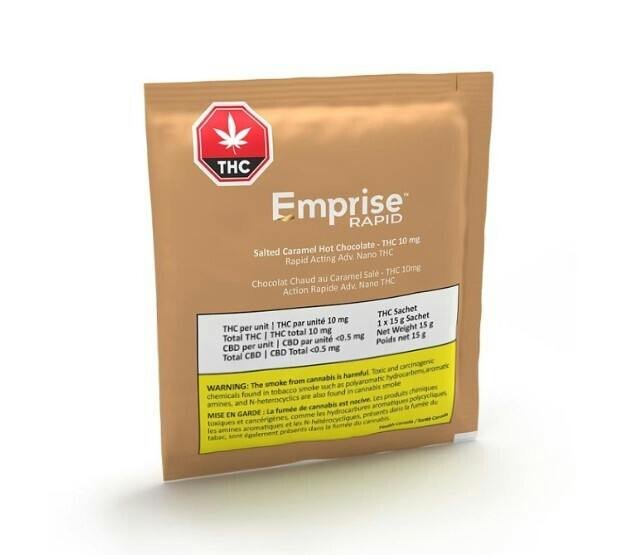 EMPRISE RAPID Salted Caramel Hot Chocolate Powder 15G