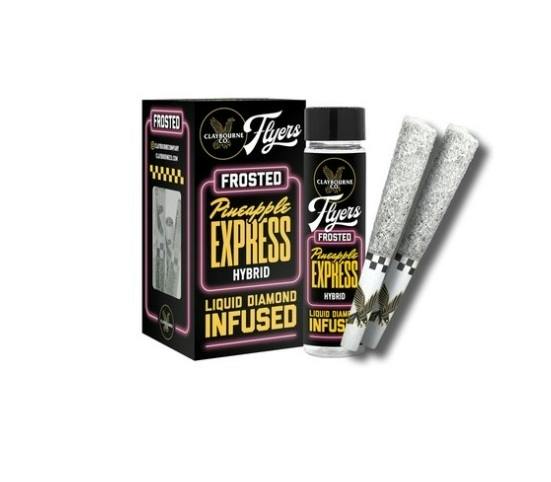 CLAYBOURNE FLYERS Pineapple Express Diamond Crusted Fort PR3x0.5g