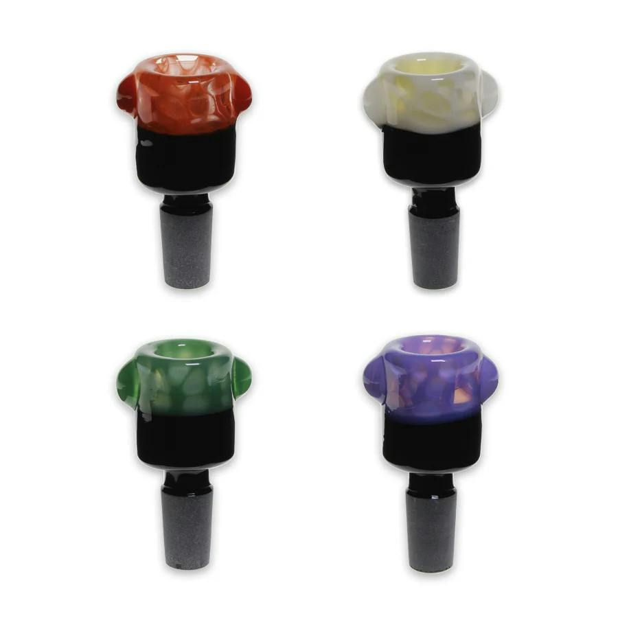 Half-Half Herb Slide - 14mm Assorted Colours