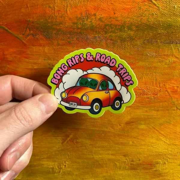 THE LOCAL STICKER SHOP - Bong Rips & Road Trips