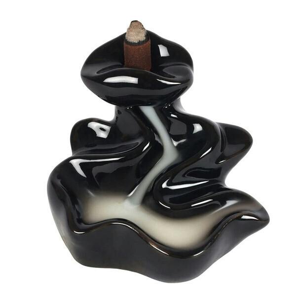 River Porcelain Backflow Incense Burner