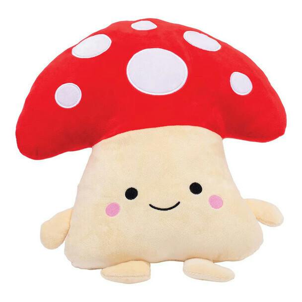 Mushroom Plush Buddy - 16" / Red