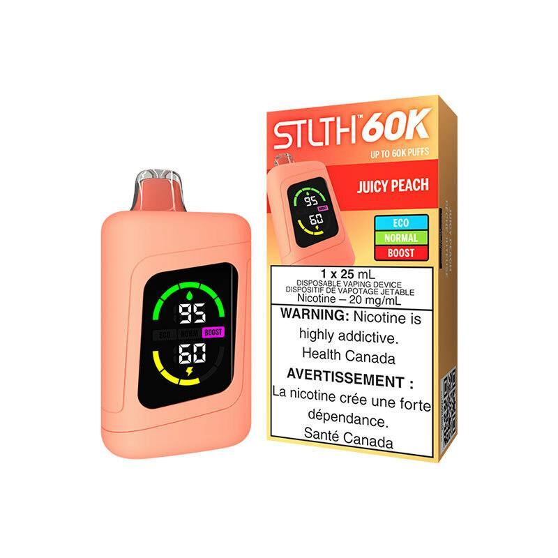 STLTH 60k 25ml Disposable JUICY PEACH