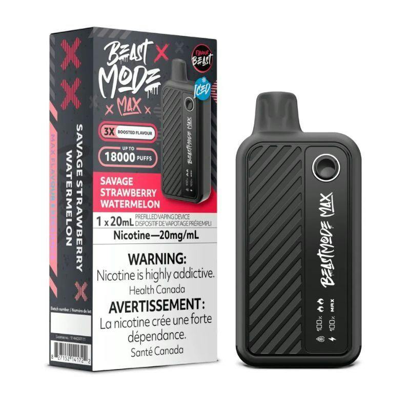 FLAVOUR BEAST Beast Mode Max Disposable 18K Puffs Savage Strawberry Watermelon