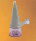 7" Cone Bubbler/Rig w/Showerhead Perc