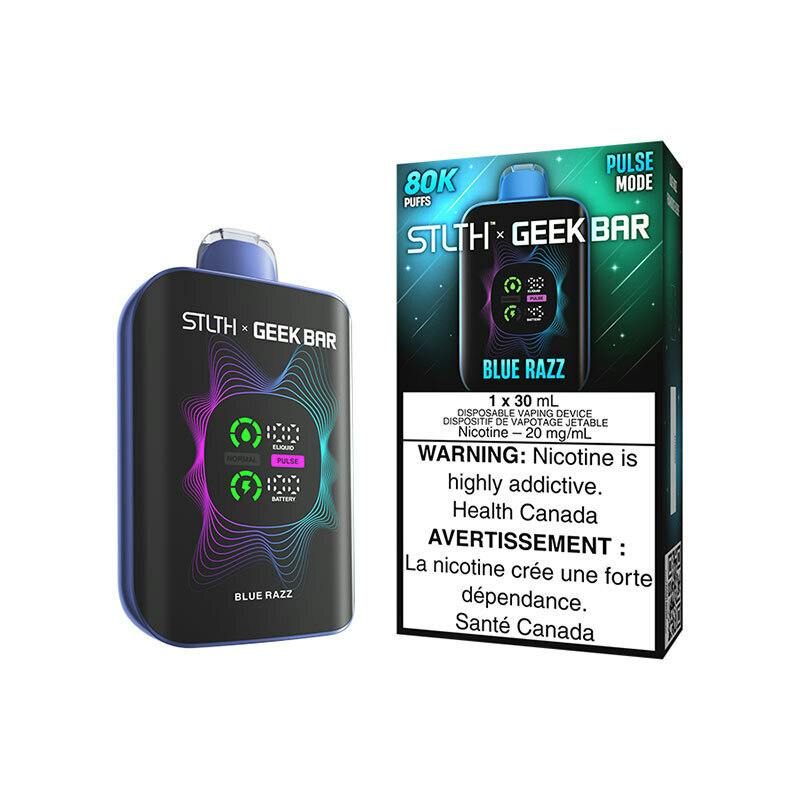 STLTH X GEEK BAR Disposable 80k Puff BLUE RAZZ