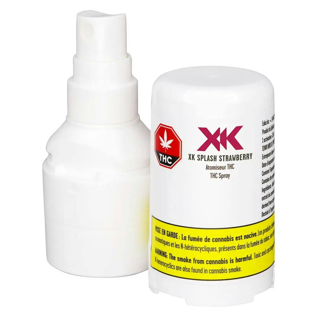 XK - Splash Strawberry THC 100MG Spray 3.5ml