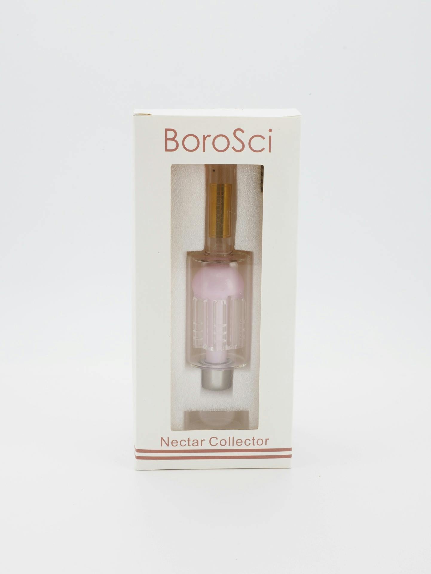 Glass Rig Borosci Tree Perk Nector Collector Pink